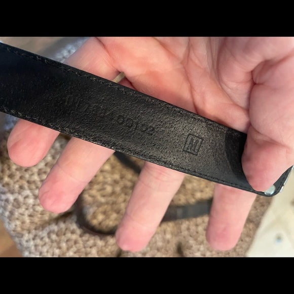 Lot of 2 Fossil M Medium Leather belts - Picture 6 of 8